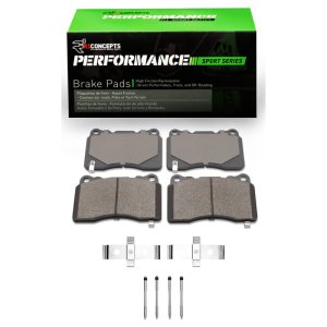 Mitsubishi Lancer Brake Pads - Front - R1 Concepts - Performance Sport - `03-`15